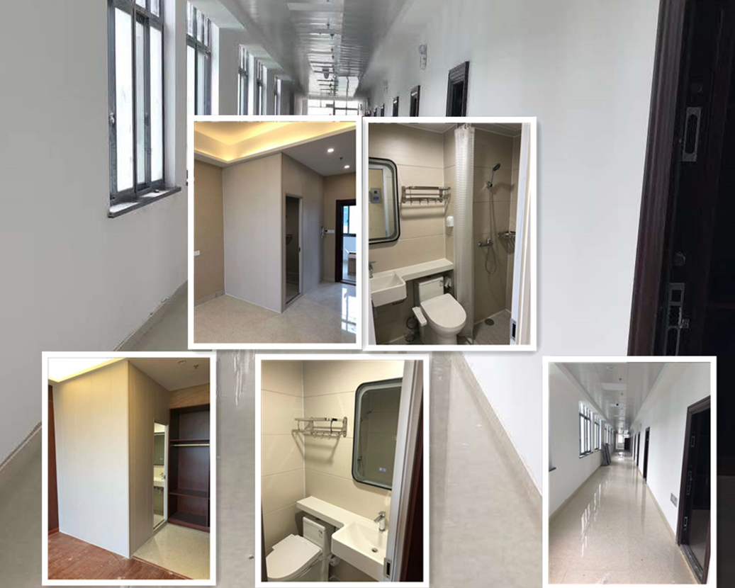 Changzhou Zhongrui ইলেকট্রনিক কারখানার কর্মীদের ডরমেটরি, Kounor BS1521 ফুল-বোর্ড মডেলের ব্যবহার